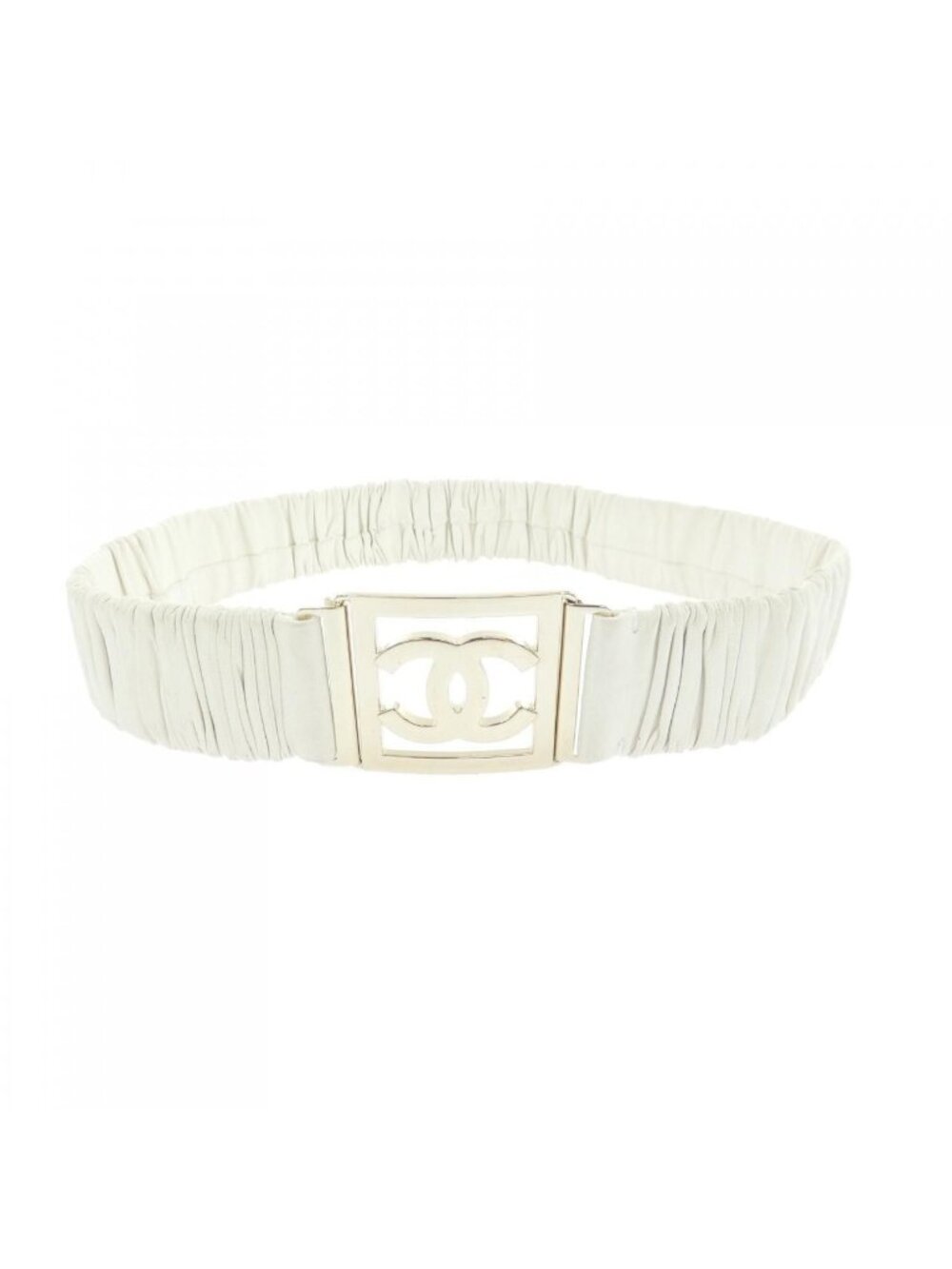 Chanel Belt White